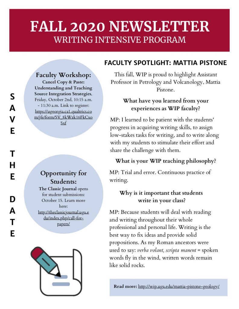 newsletter as image, part 1