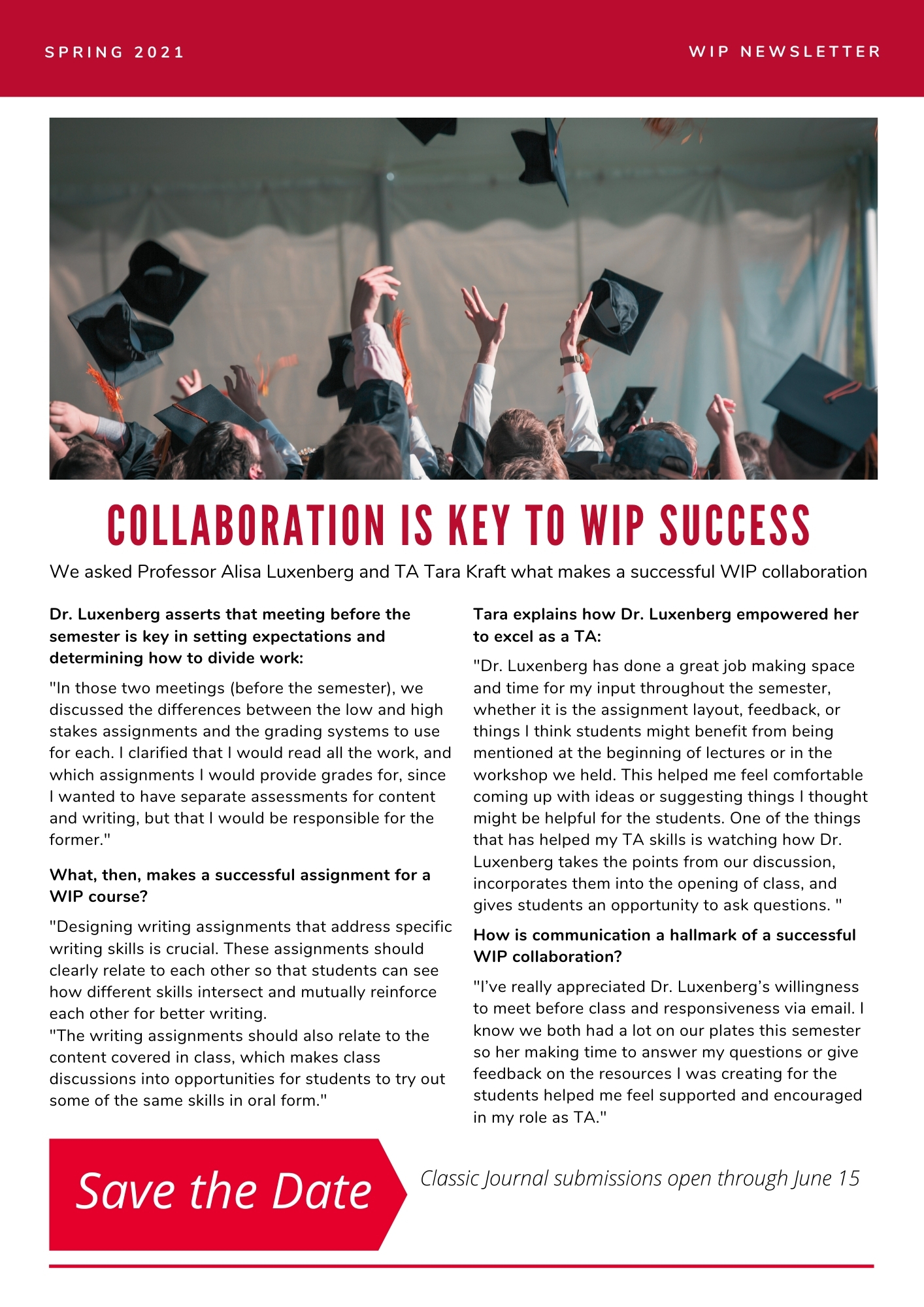 Newsletter, page 2